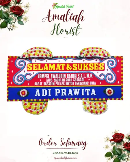 Papan Bunga Ucapan Selamat Pager Agung