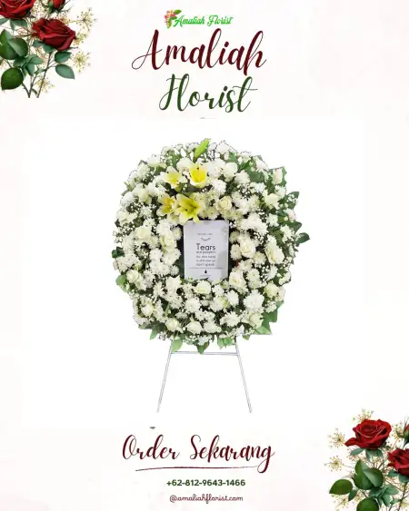 Krans Bunga Duka Pager Agung